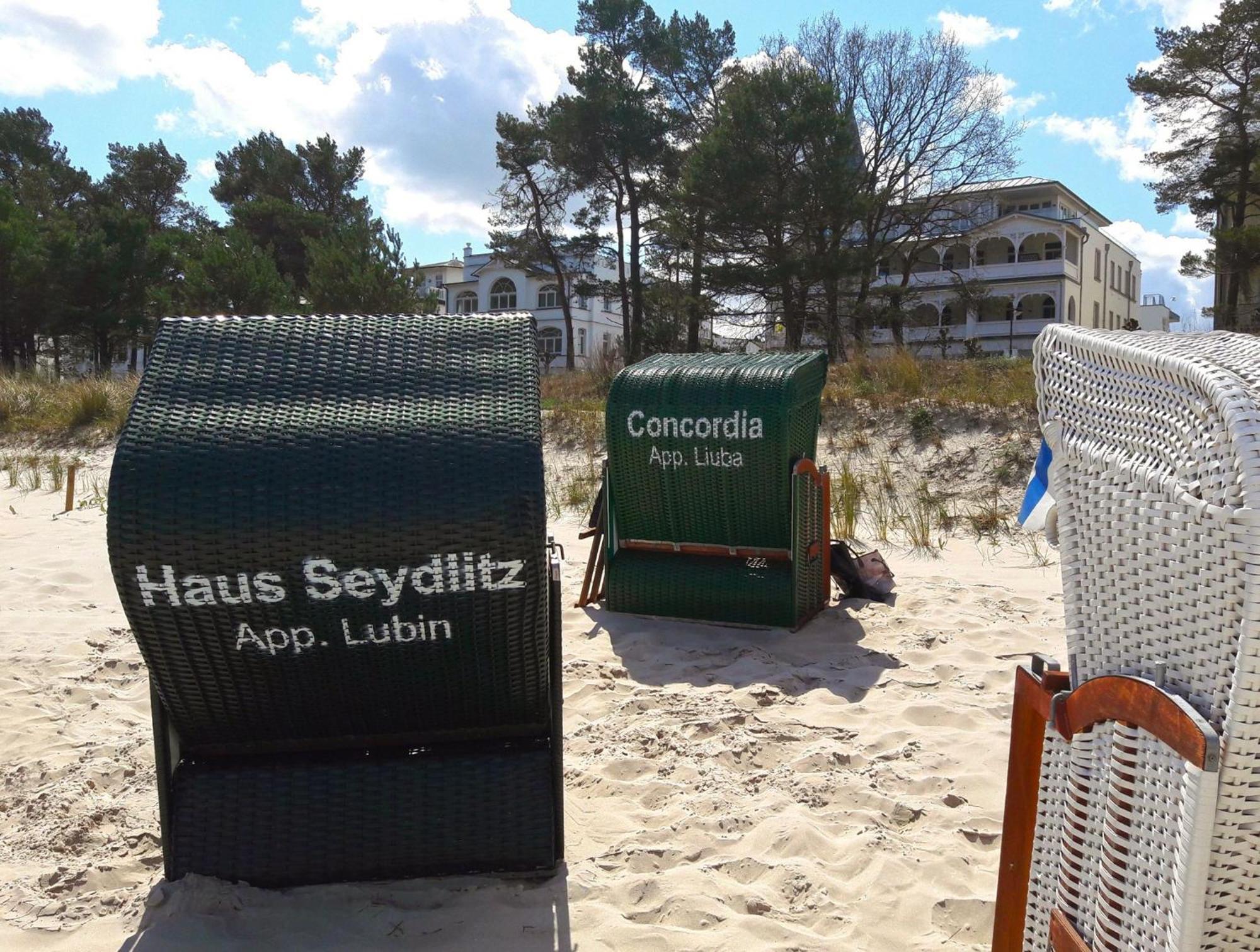 Haus "Seydlitz" In Binz - Wg15 "Lubin" Mit Terrasse Strandnah Ngoại thất bức ảnh